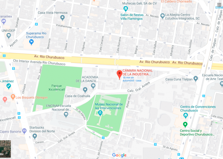 Mapa sede sabatina